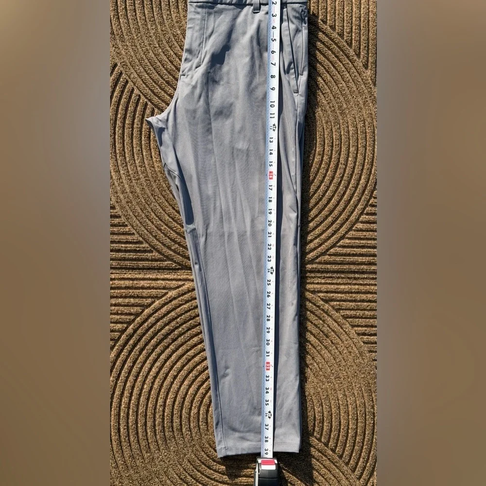 Lululemon Men's ABC Pants Gray Size 36 Classic Fit Stretch Casual Golf